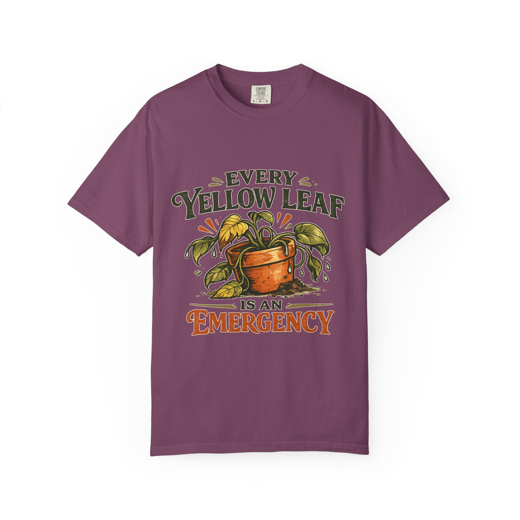 Yellow Leaf Emergency T-shirt
