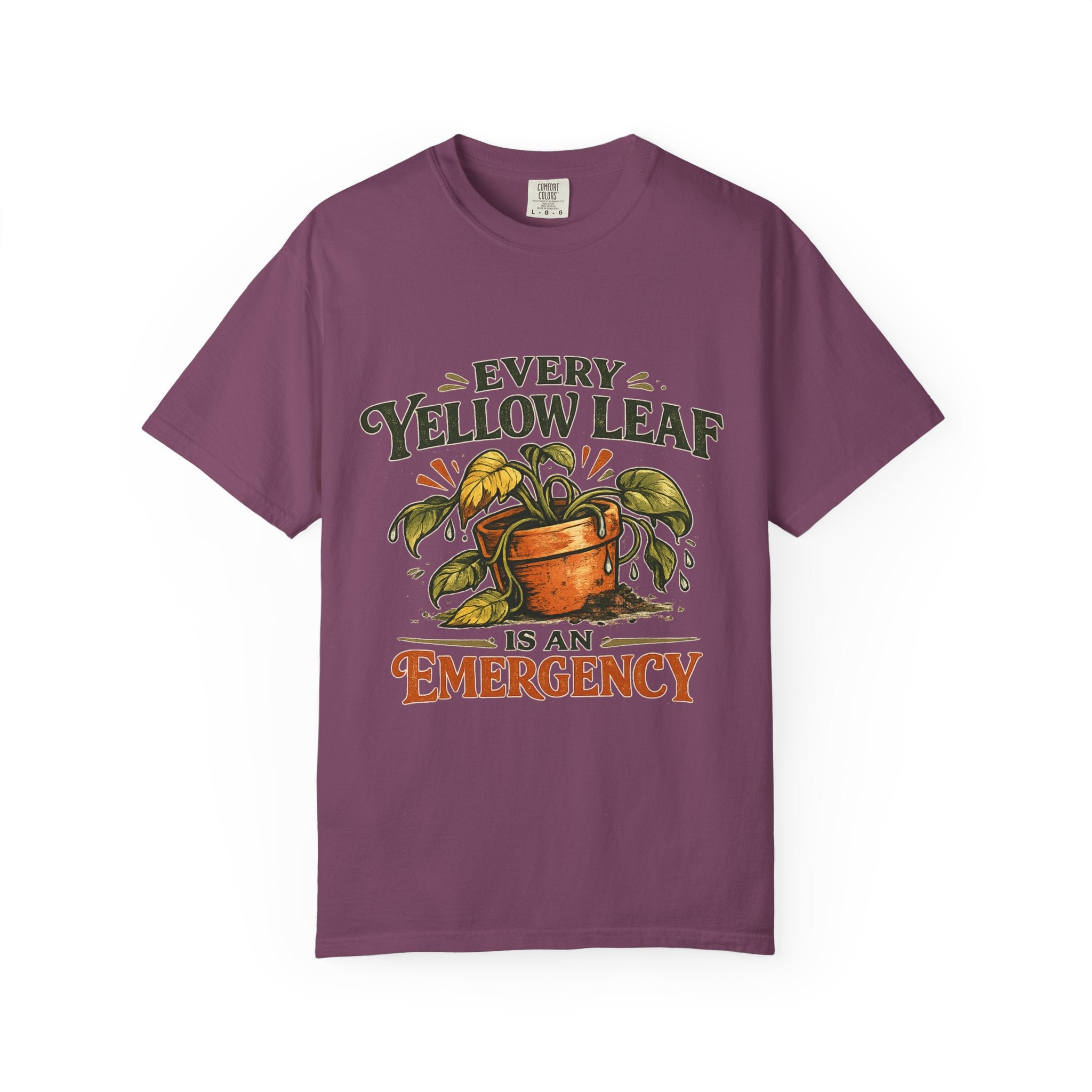 Yellow Leaf Emergency T-shirt