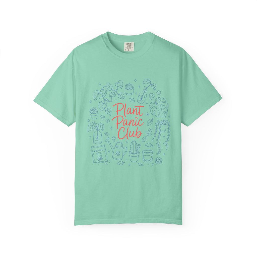 Plant Panic Club Doodle T-shirt