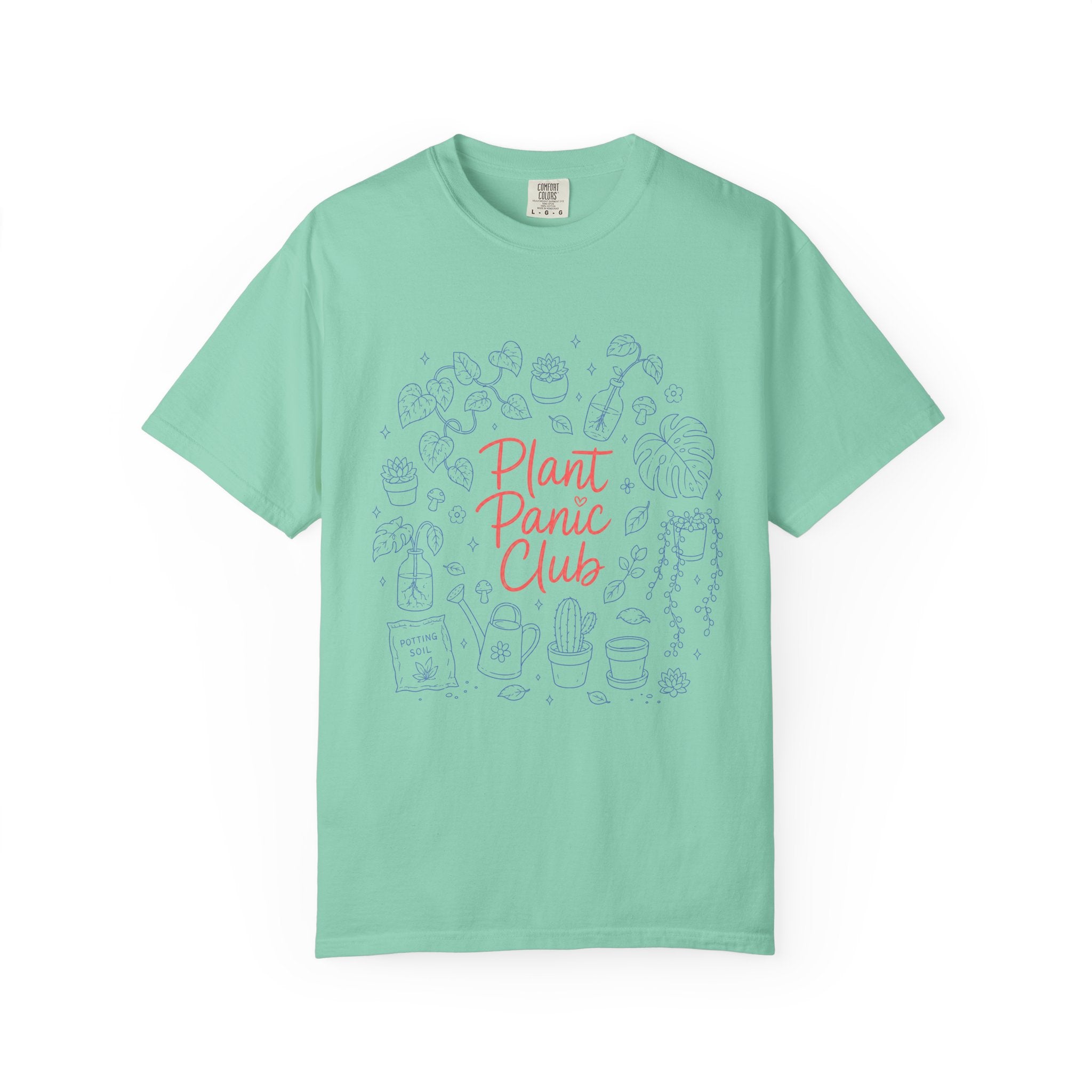 Plant Panic Club Doodle T-shirt