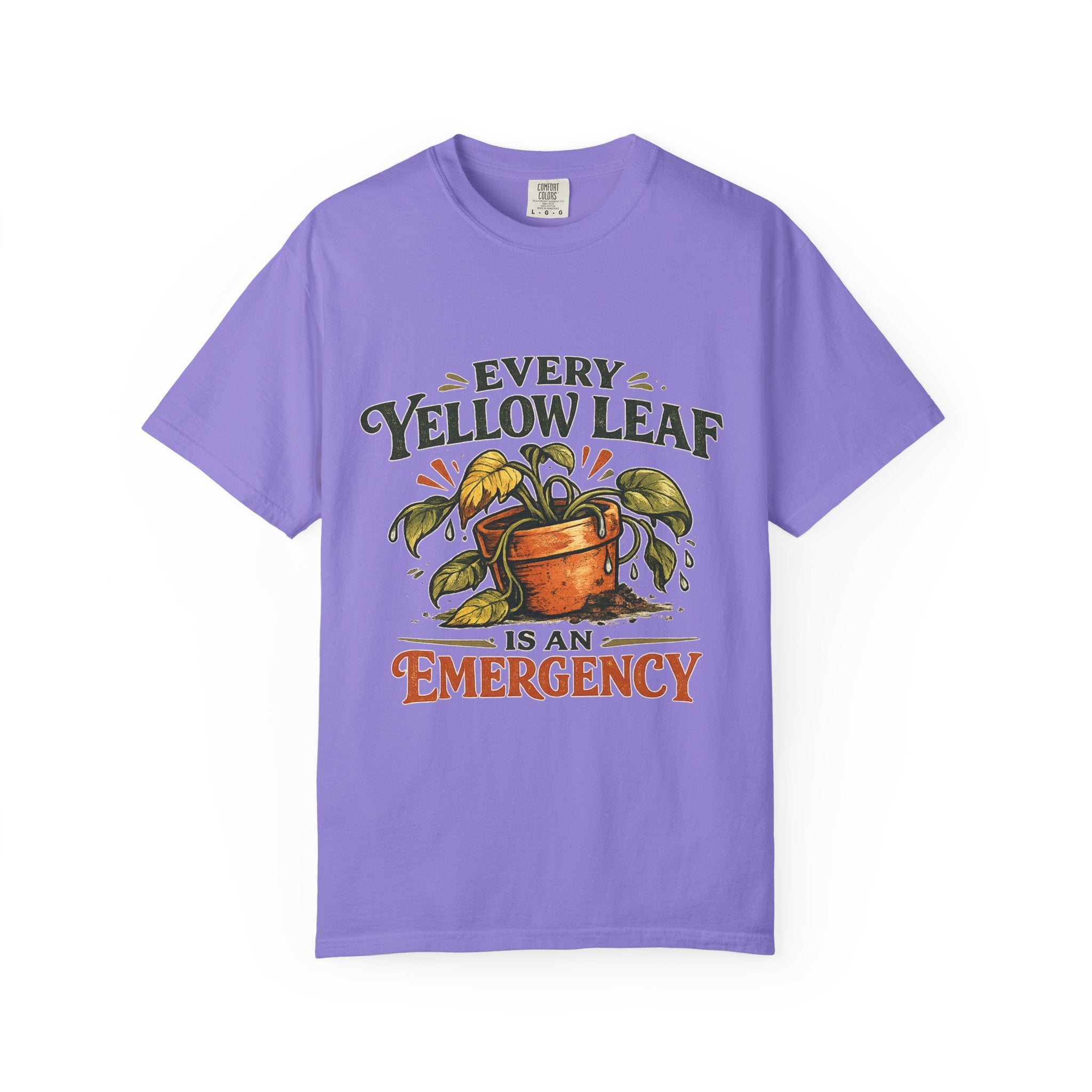 Yellow Leaf Emergency T-shirt
