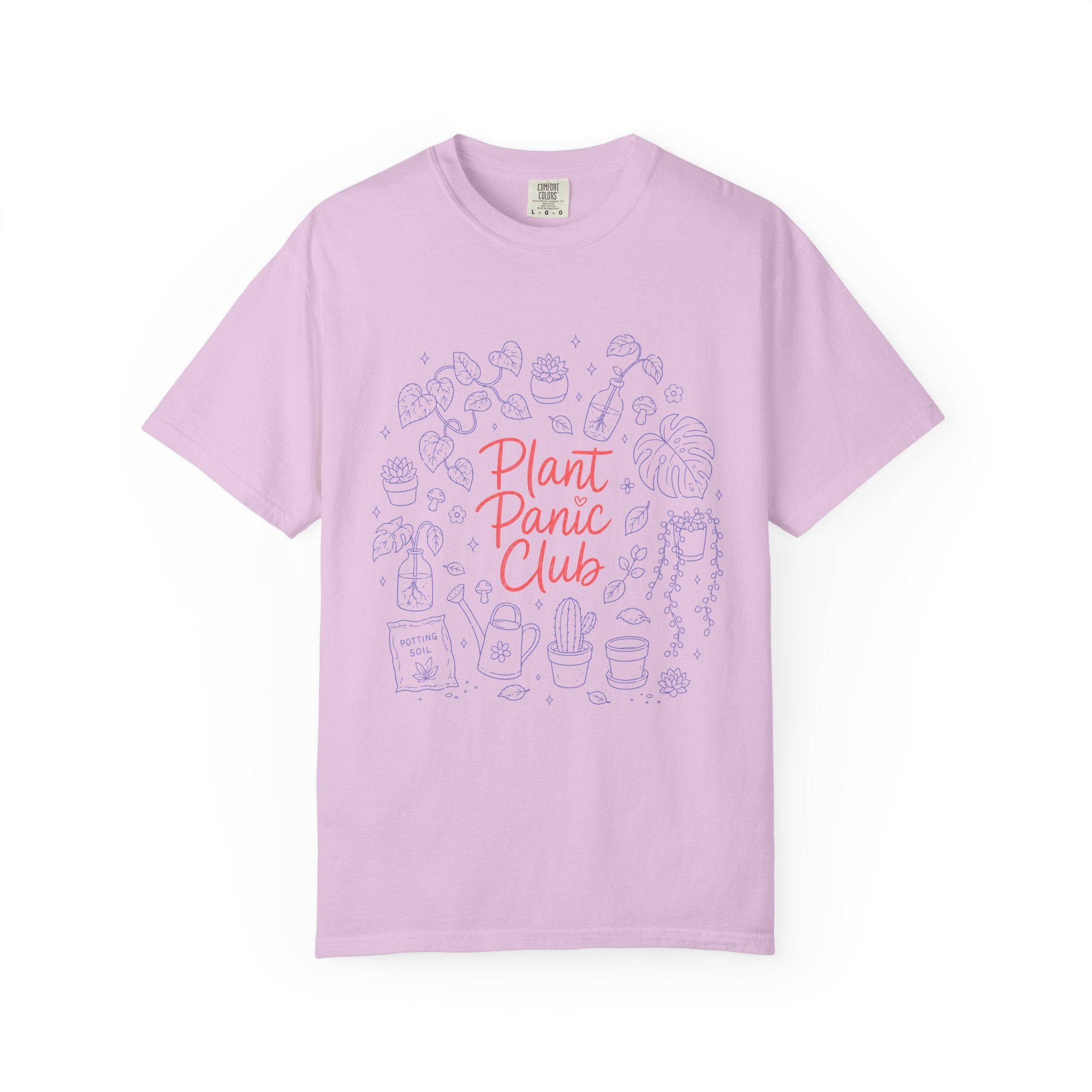 Plant Panic Club Doodle T-shirt