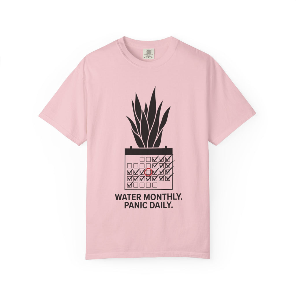 Water Monthly Panic Daily T-shirt