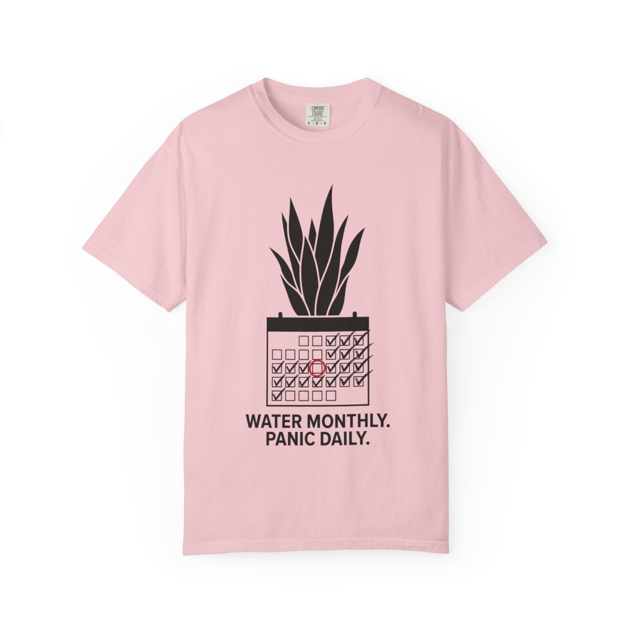 Water Monthly Panic Daily T-shirt