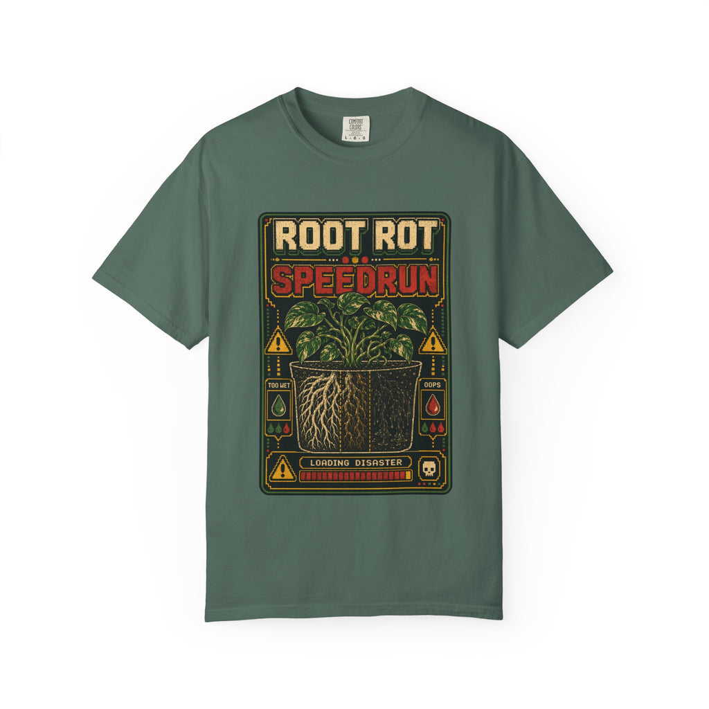 Root Rot Speedrun T-shirt