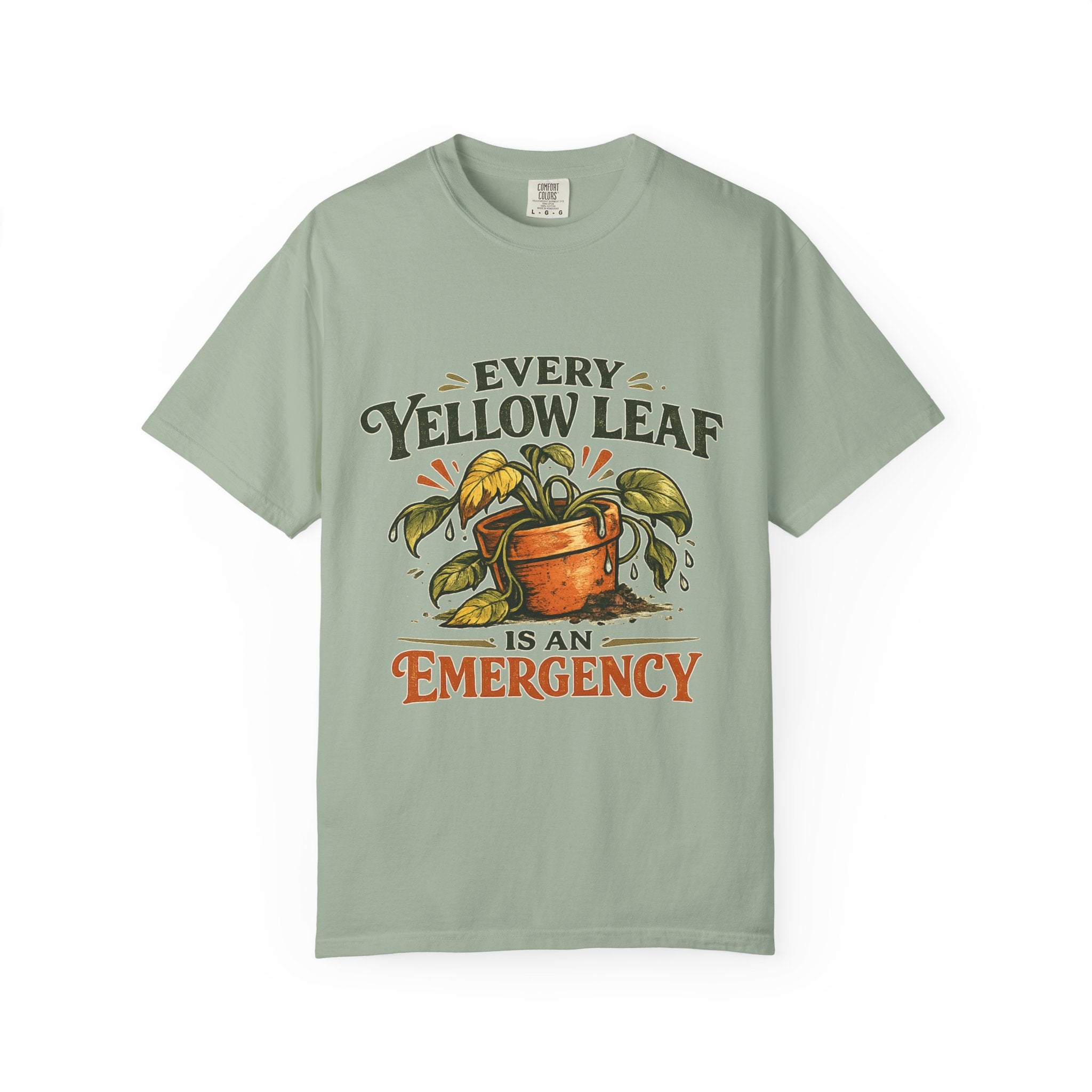 Yellow Leaf Emergency T-shirt