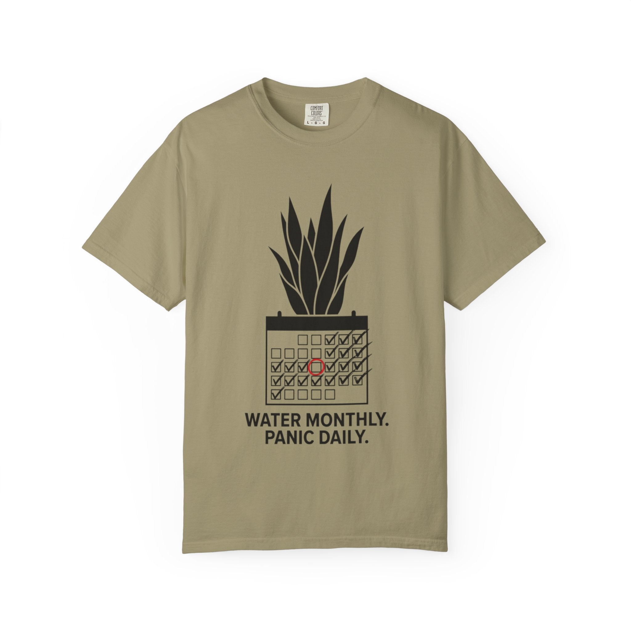 Water Monthly Panic Daily T-shirt
