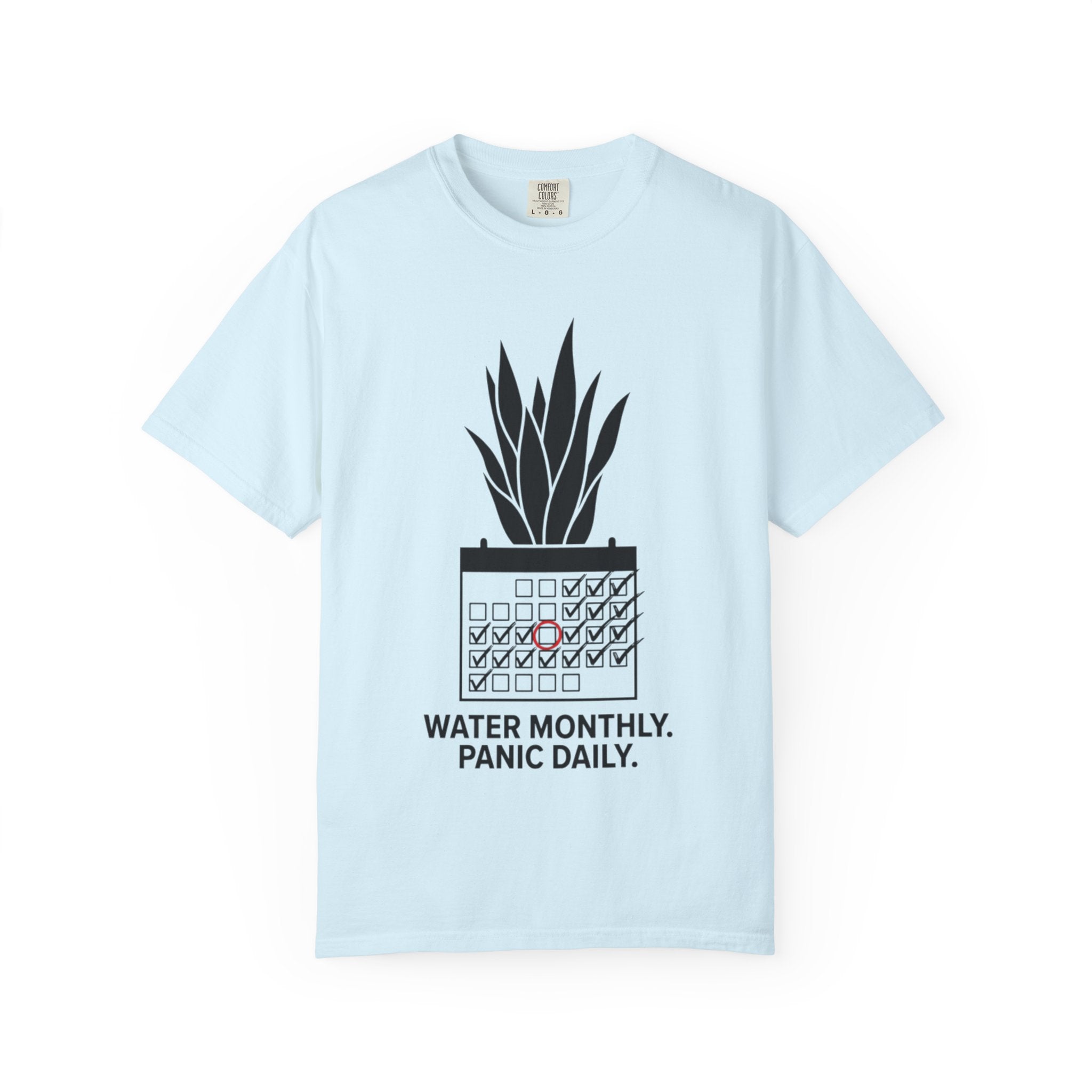 Water Monthly Panic Daily T-shirt