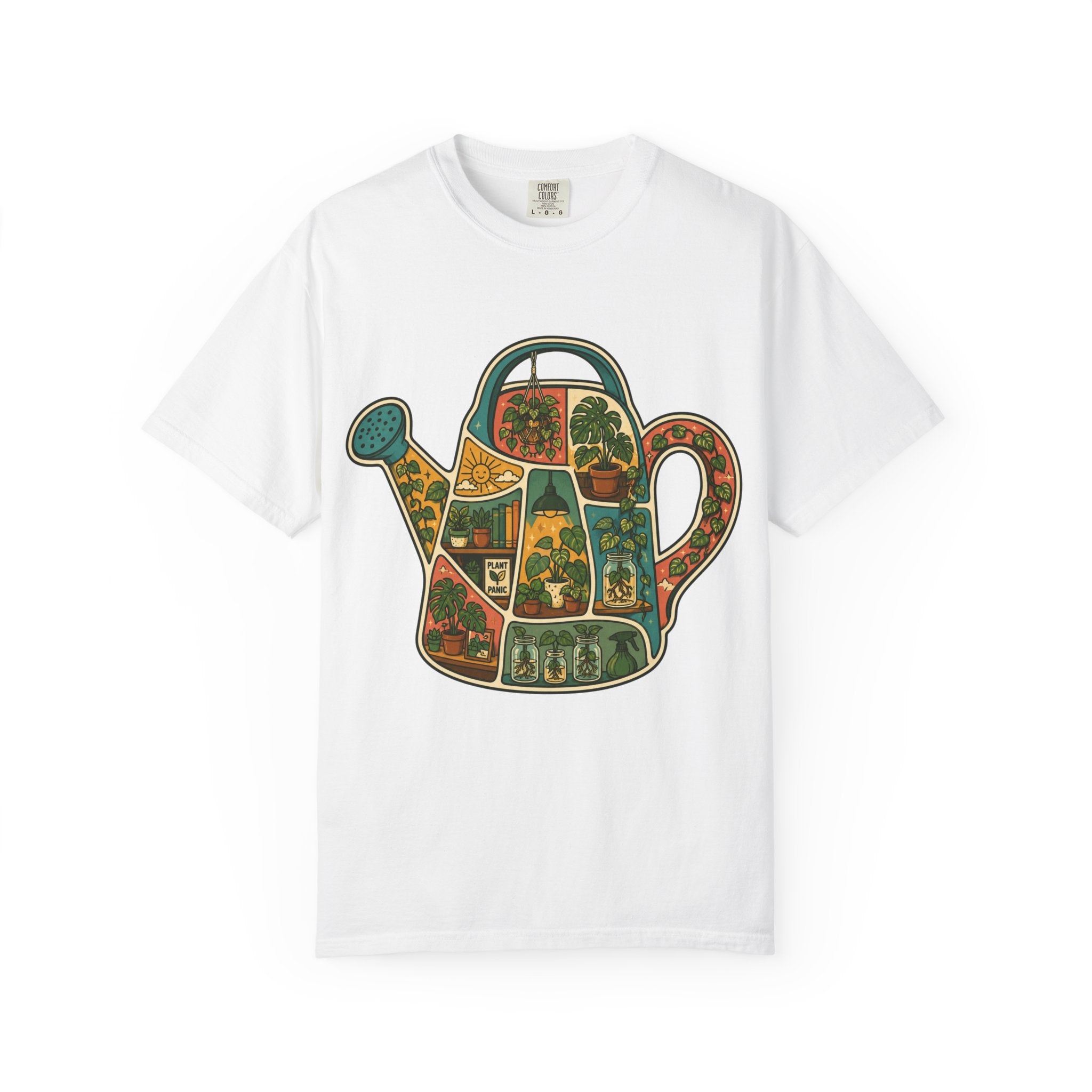 Retro Watering Pot  T-shirt