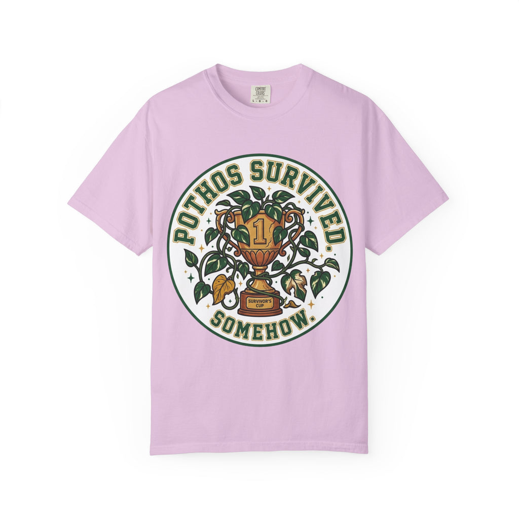 Pothos Survived Somehow  T-shirt