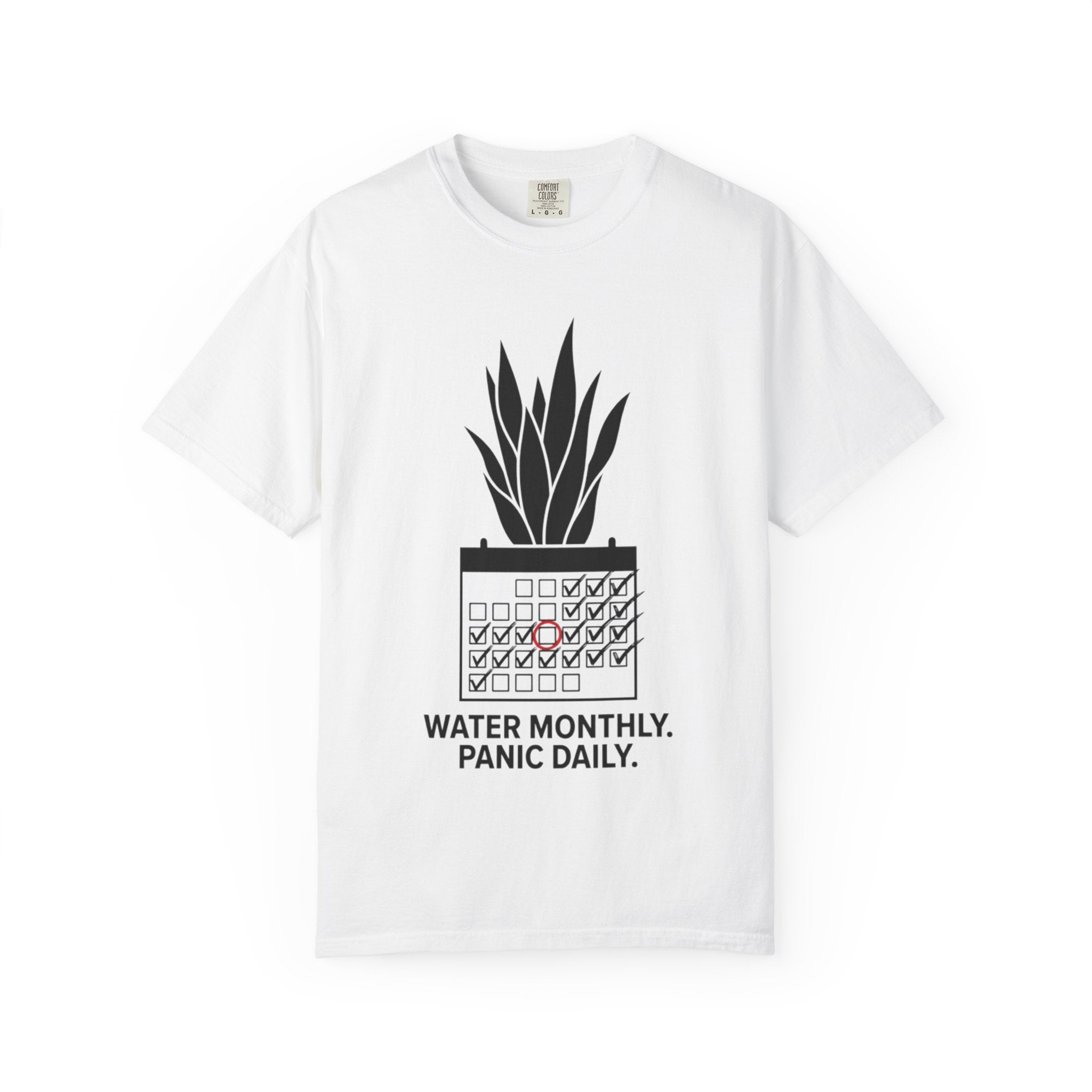 Water Monthly Panic Daily T-shirt