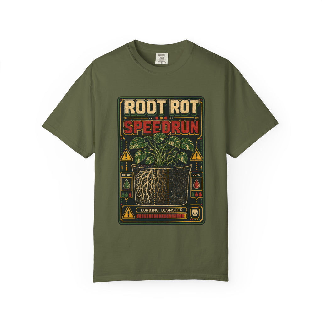 Root Rot Speedrun T-shirt