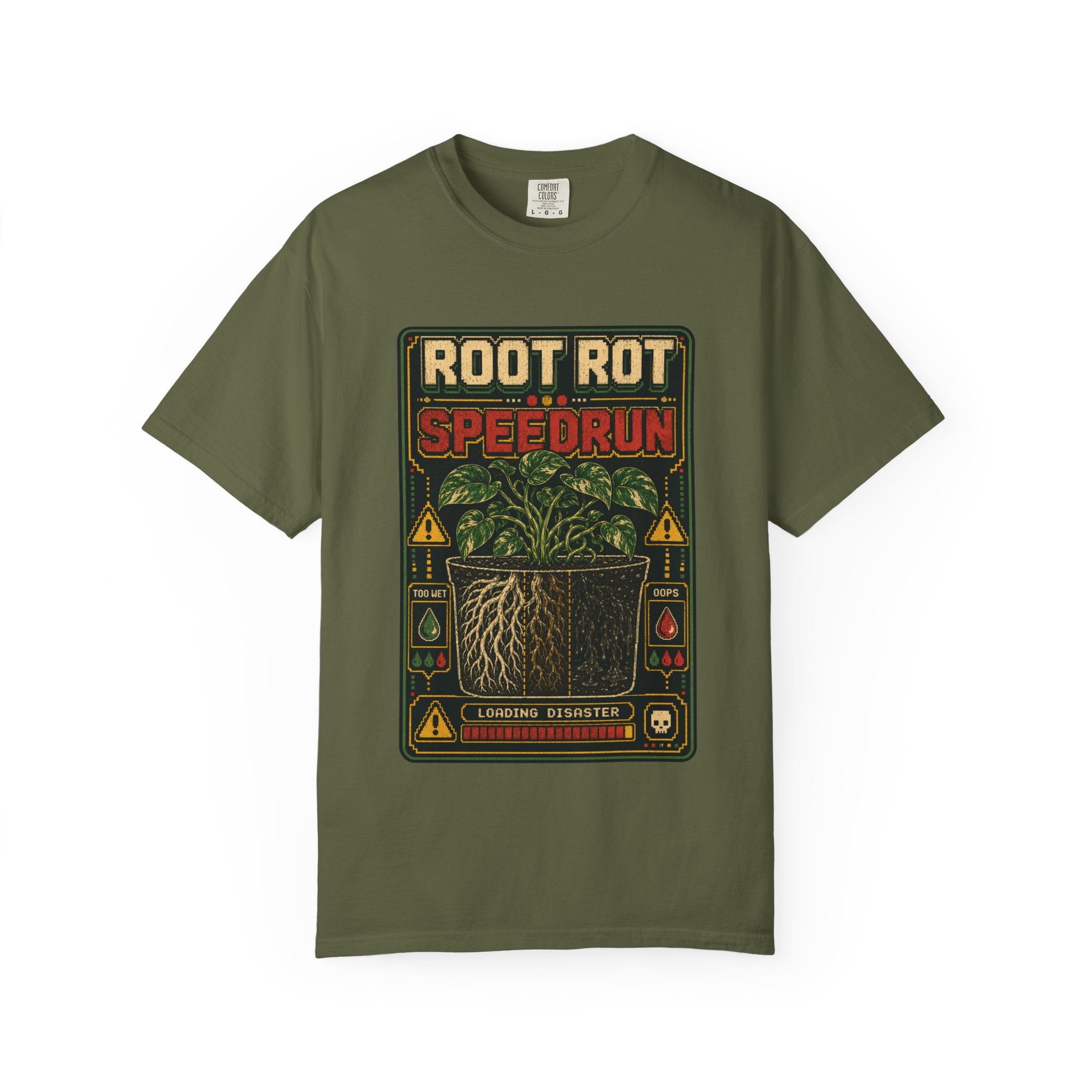 Root Rot Speedrun T-shirt