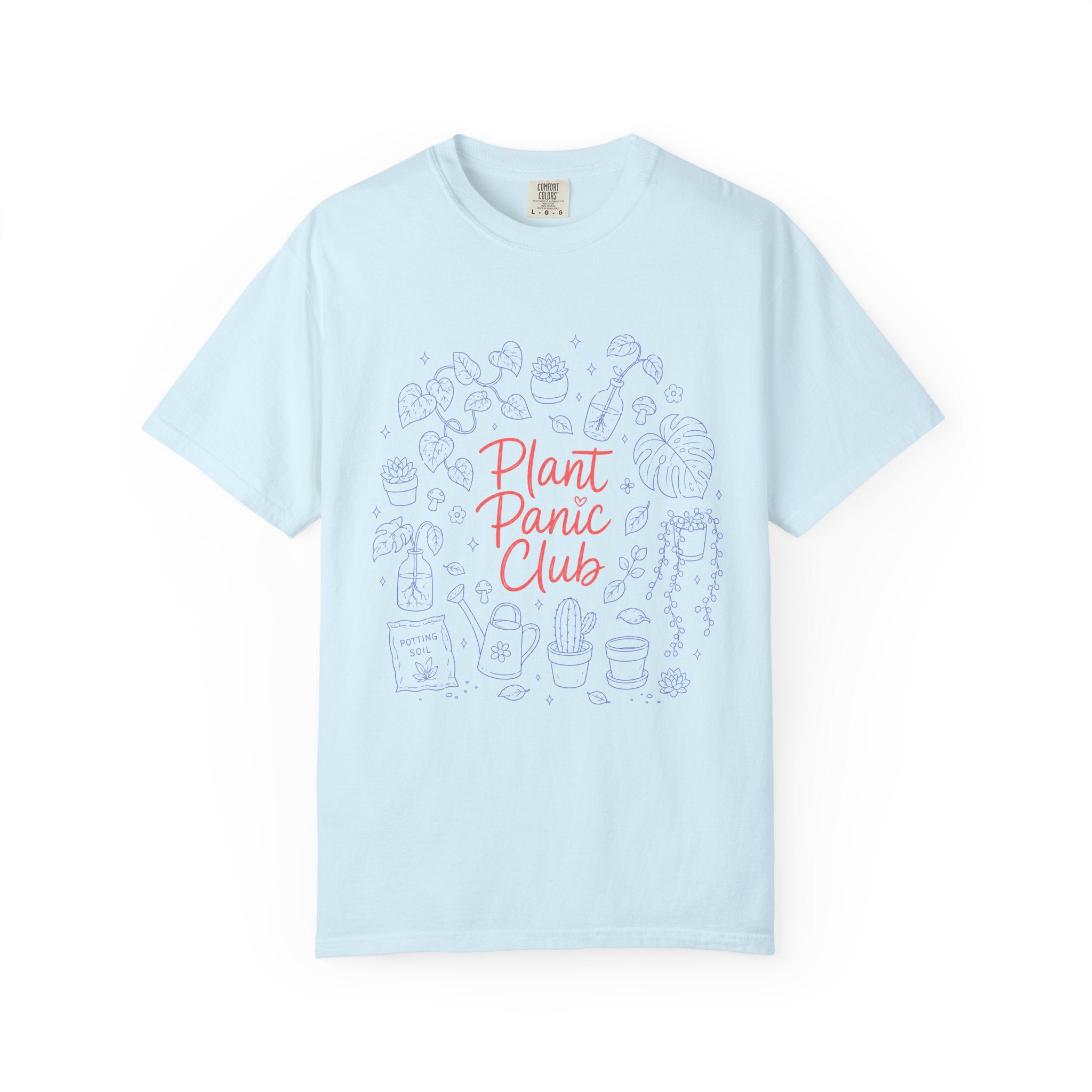 Plant Panic Club Doodle T-shirt
