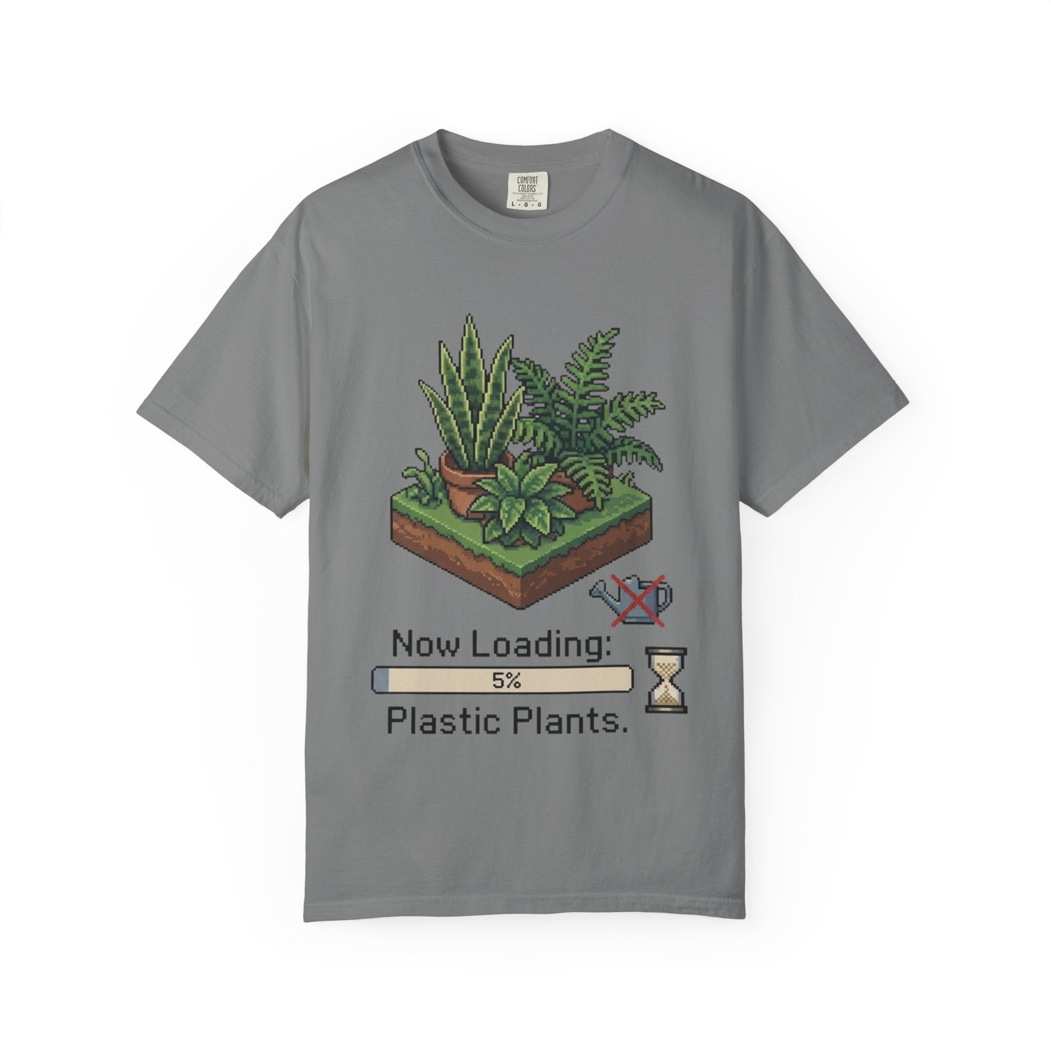 Now Loading,, Plastic Plant T-shirt