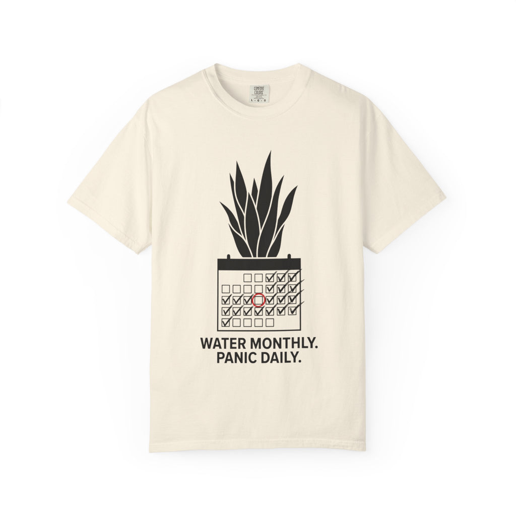 Water Monthly Panic Daily T-shirt