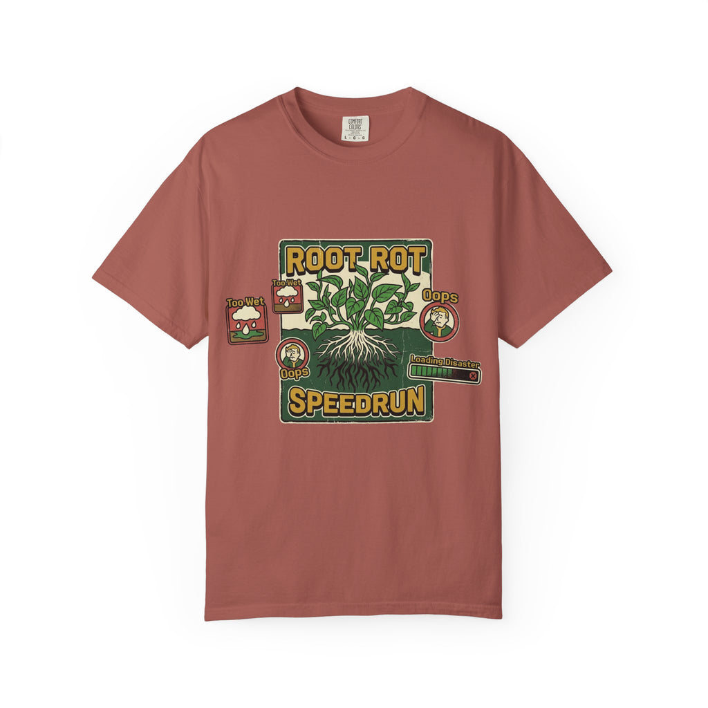 Root Rot Speedrun T-shirt