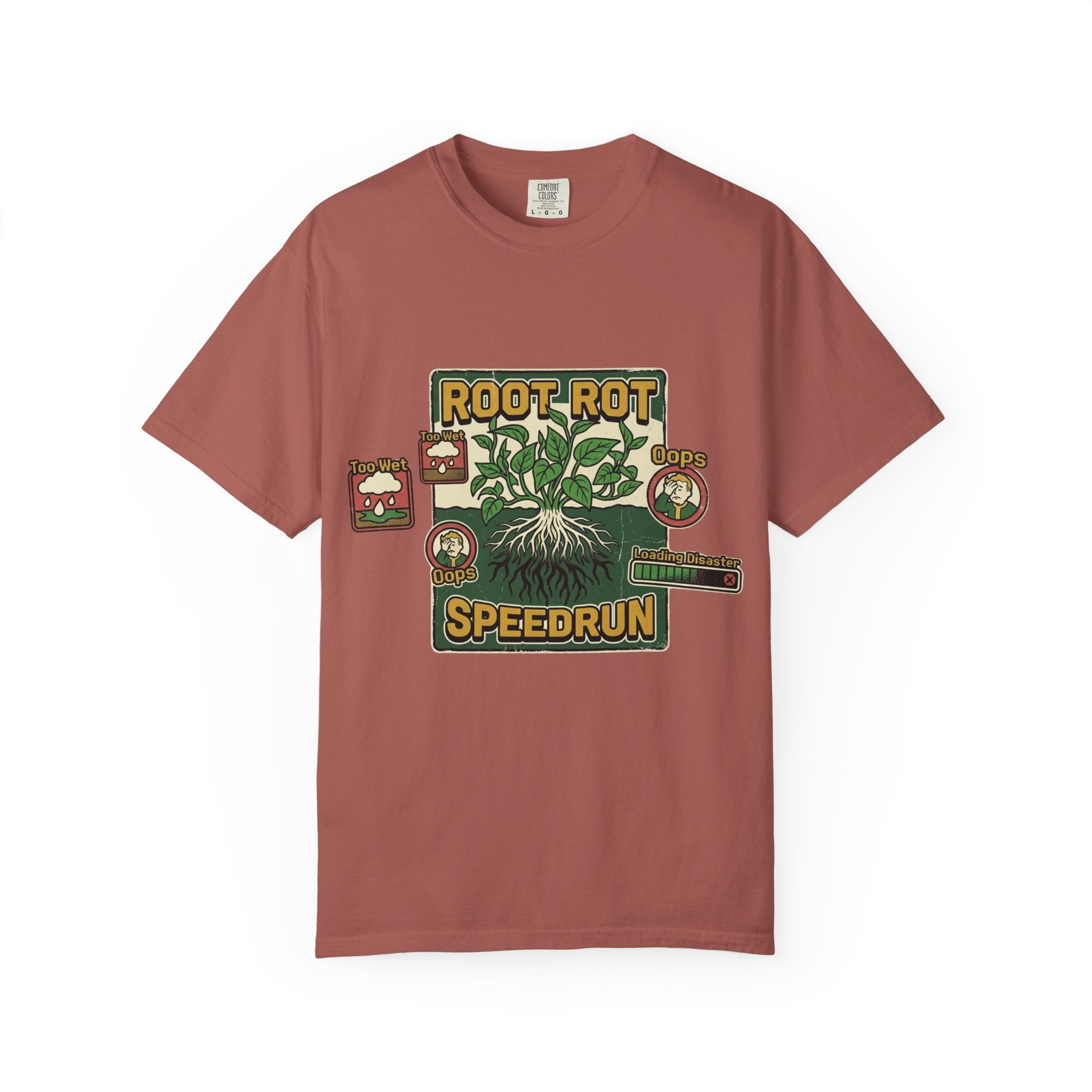 Root Rot Speedrun T-shirt