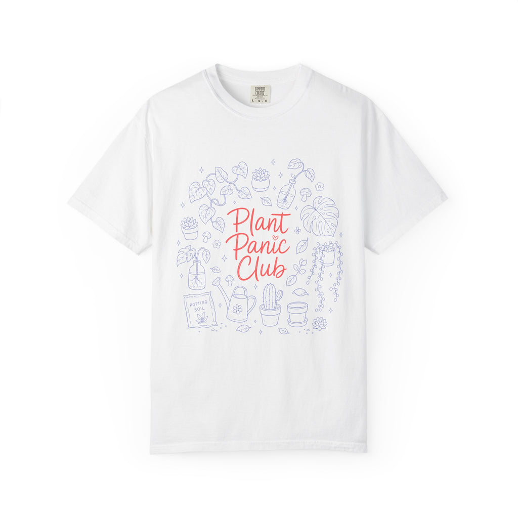 Plant Panic Club Doodle T-shirt