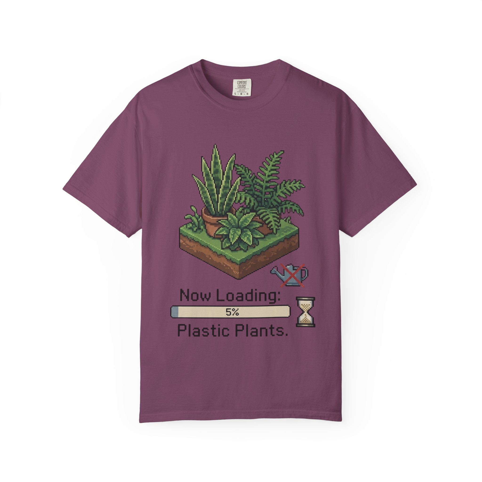 Now Loading,, Plastic Plant T-shirt