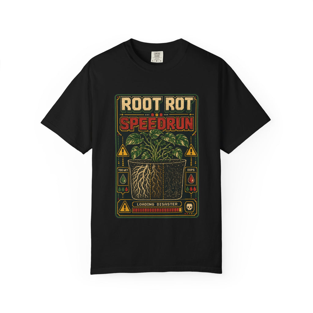 Root Rot Speedrun T-shirt