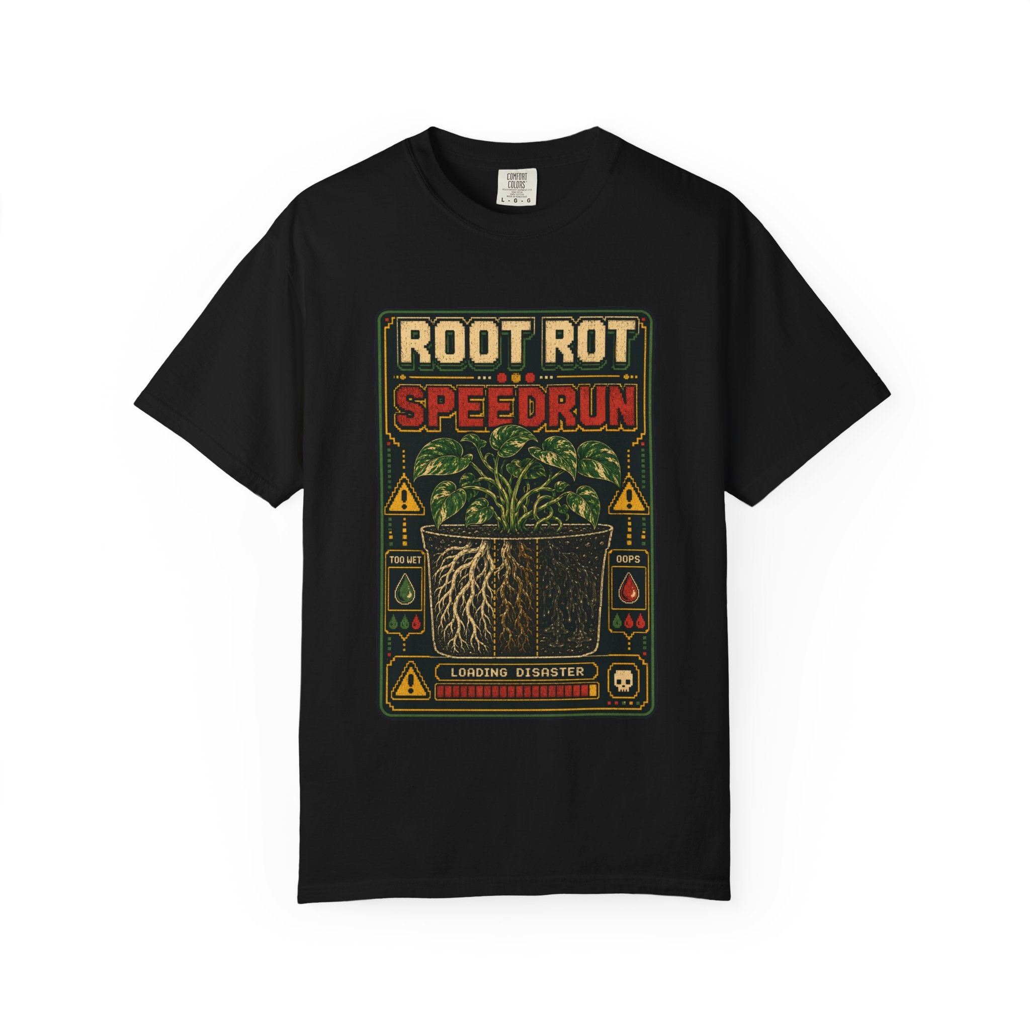 Root Rot Speedrun T-shirt