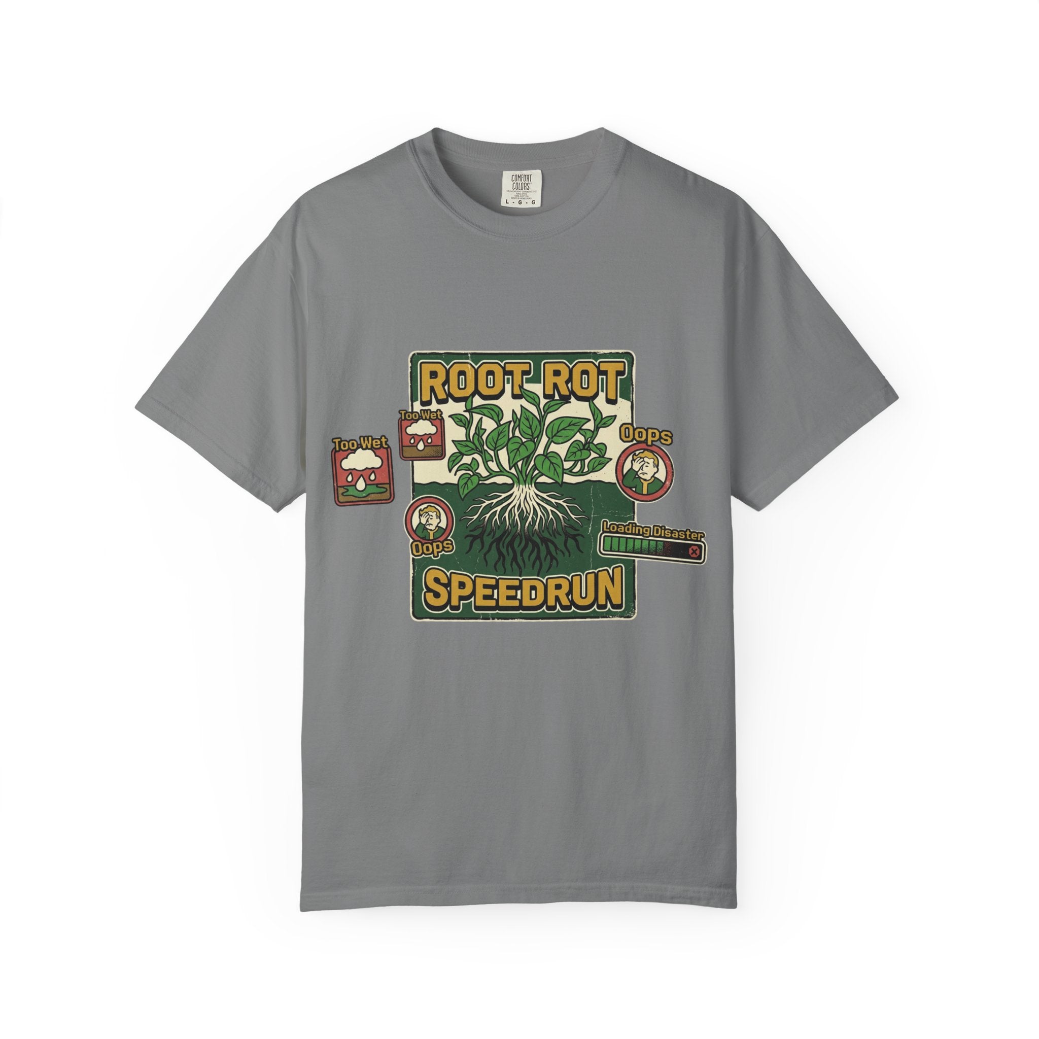Root Rot Speedrun T-shirt
