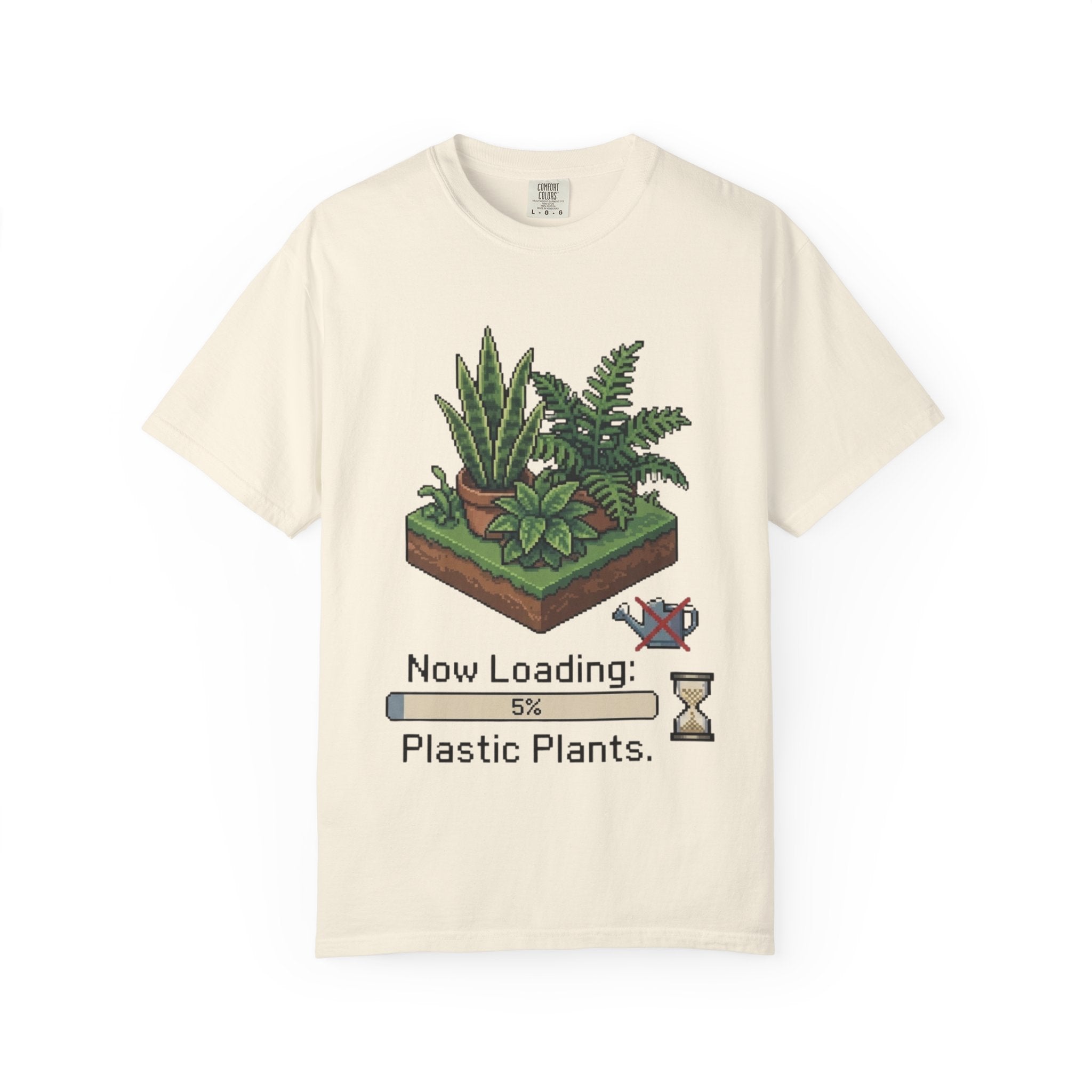 Now Loading,, Plastic Plant T-shirt
