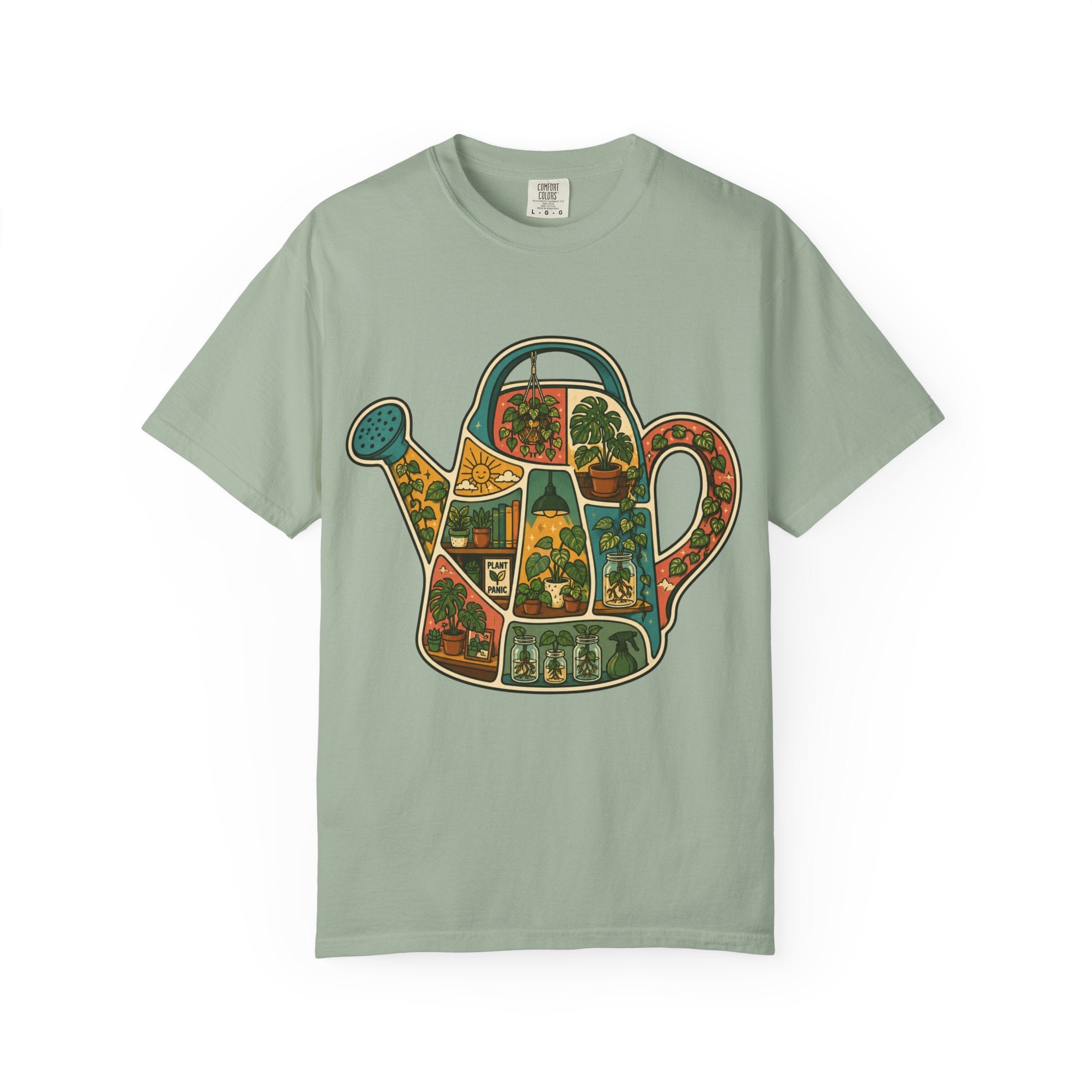 Retro Watering Pot  T-shirt