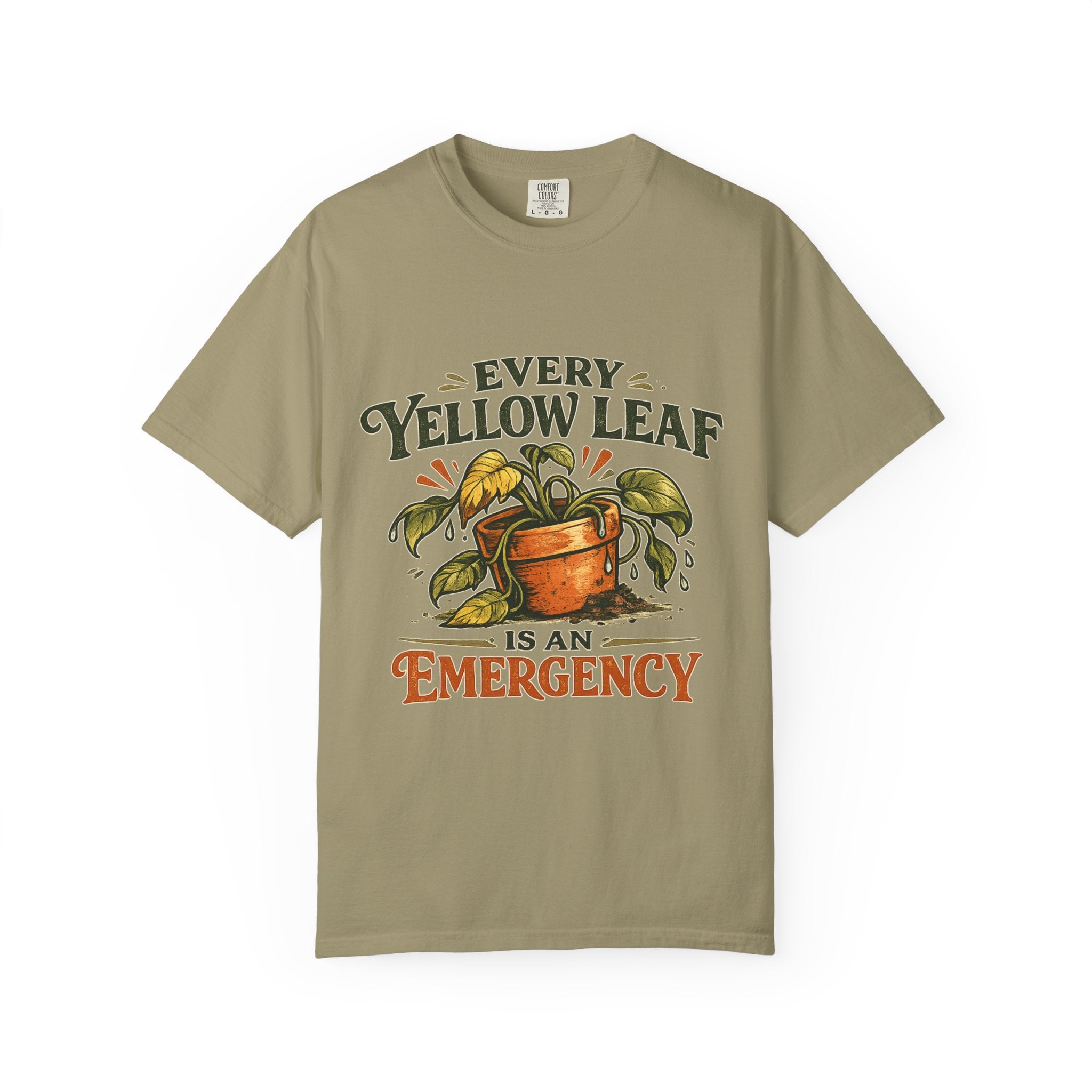 Yellow Leaf Emergency T-shirt