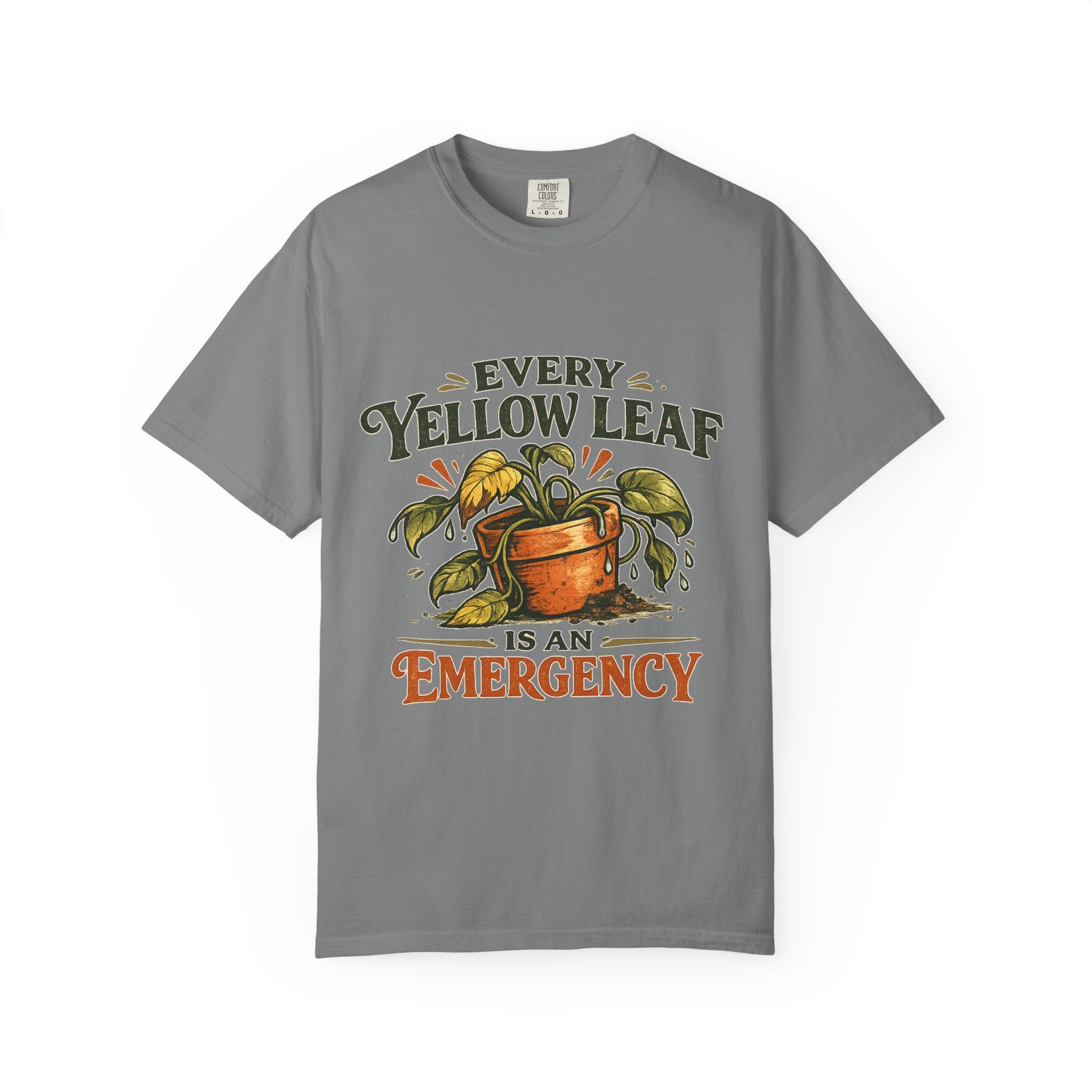 Yellow Leaf Emergency T-shirt