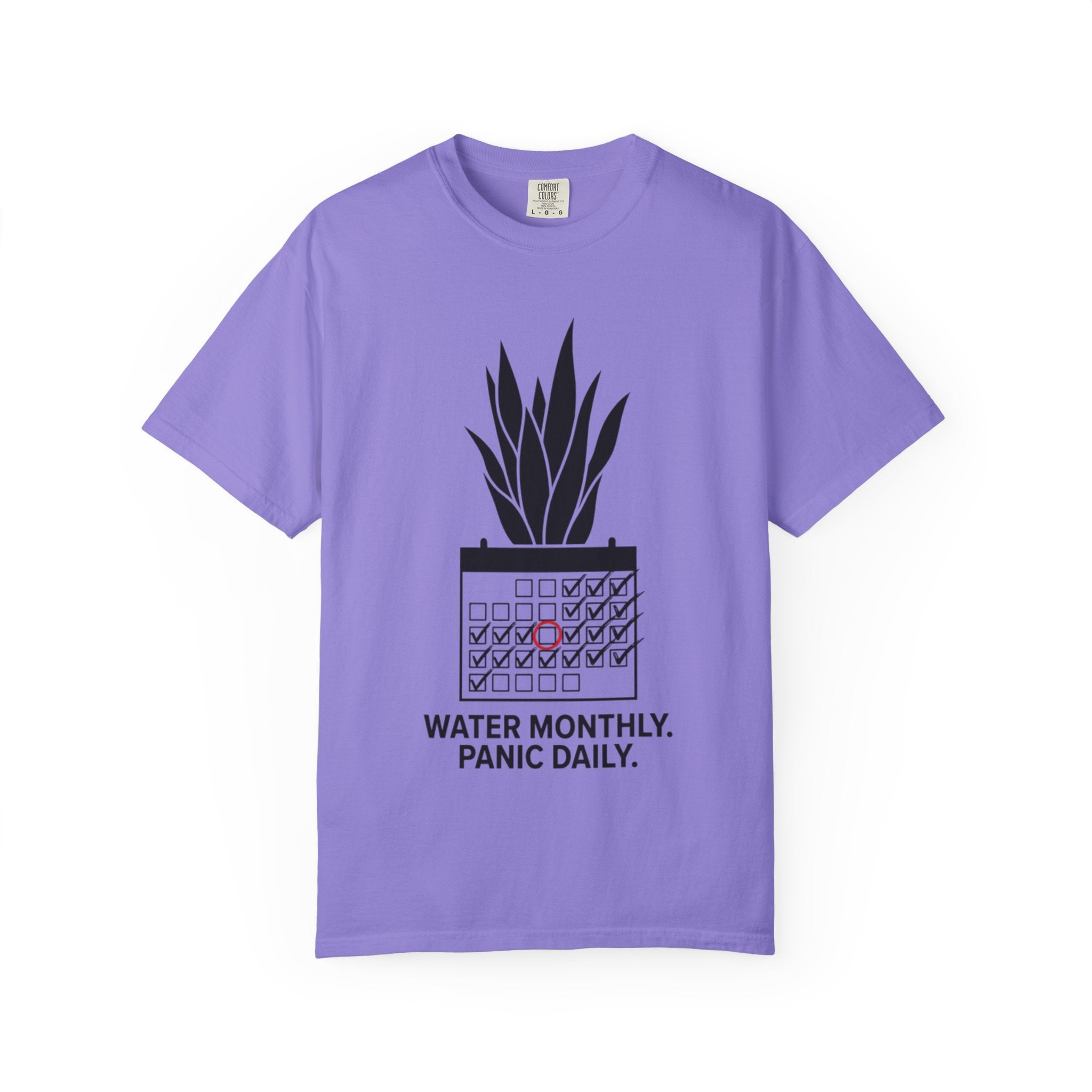 Water Monthly Panic Daily T-shirt