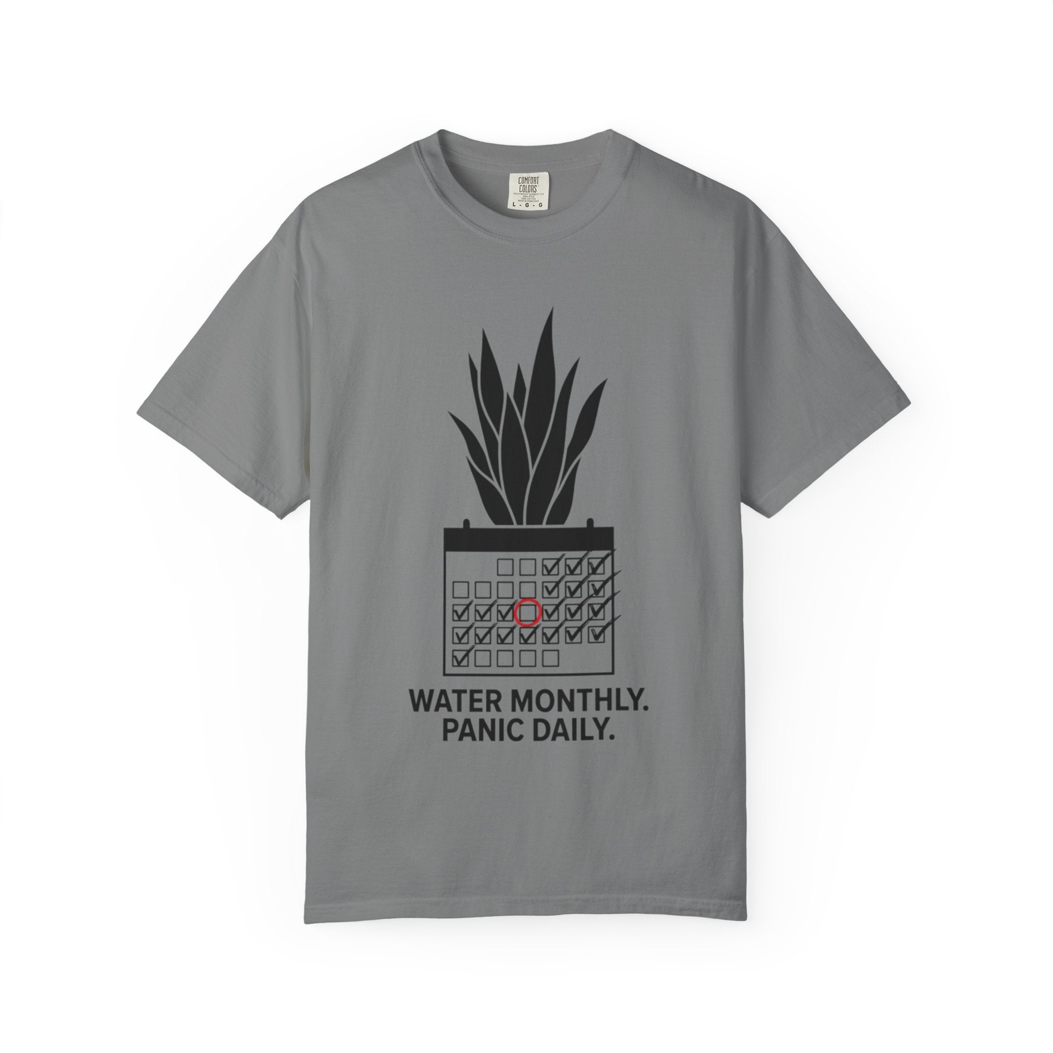Water Monthly Panic Daily T-shirt