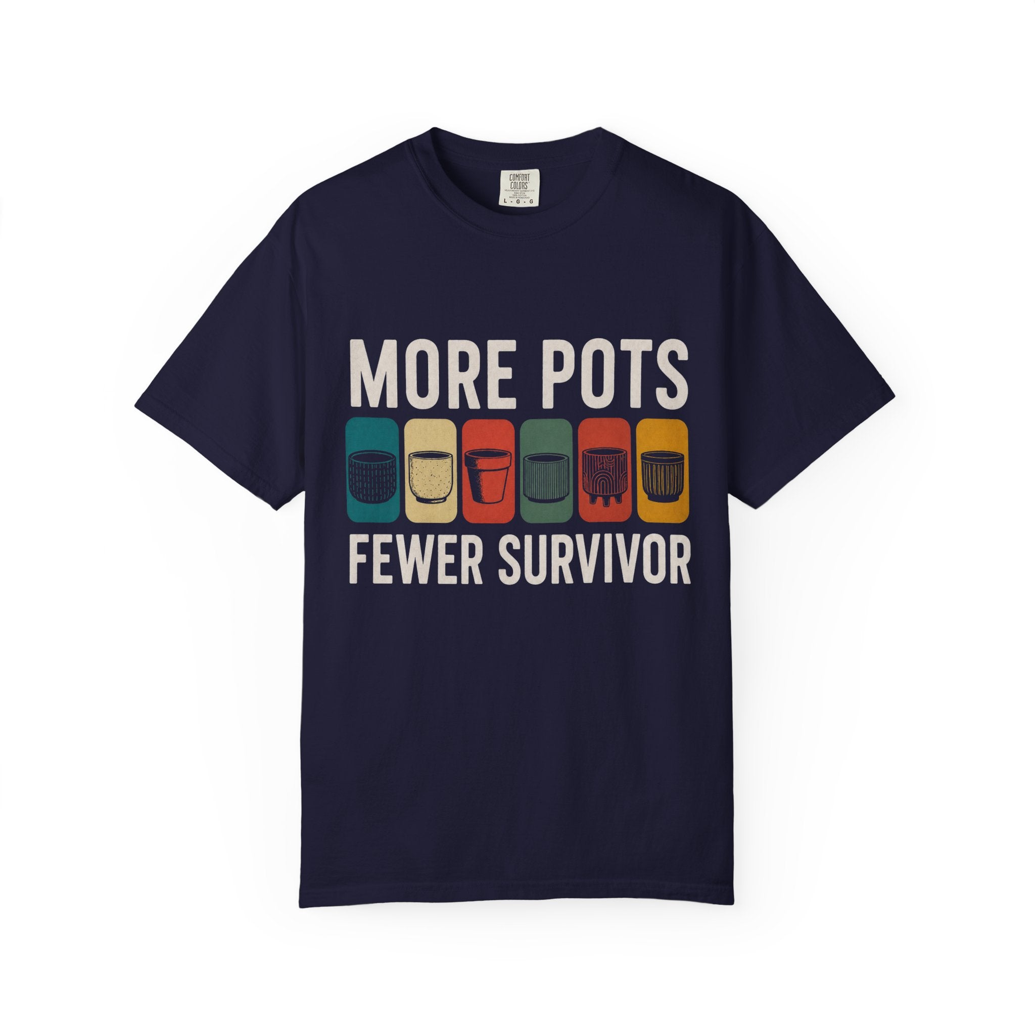 More Pots Fewer Survivor T-shirt
