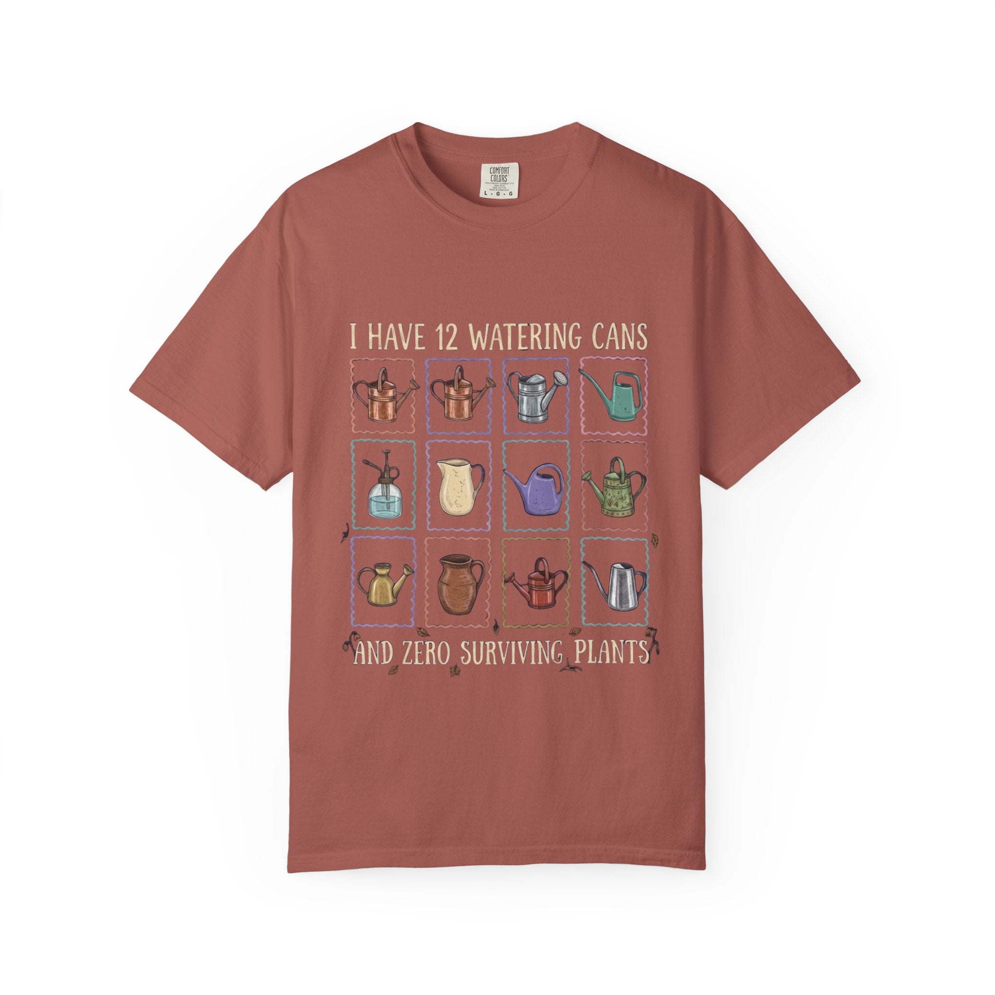 12 Watering Can  T-shirt