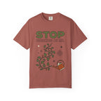 Stop Checking On Me T-shirt